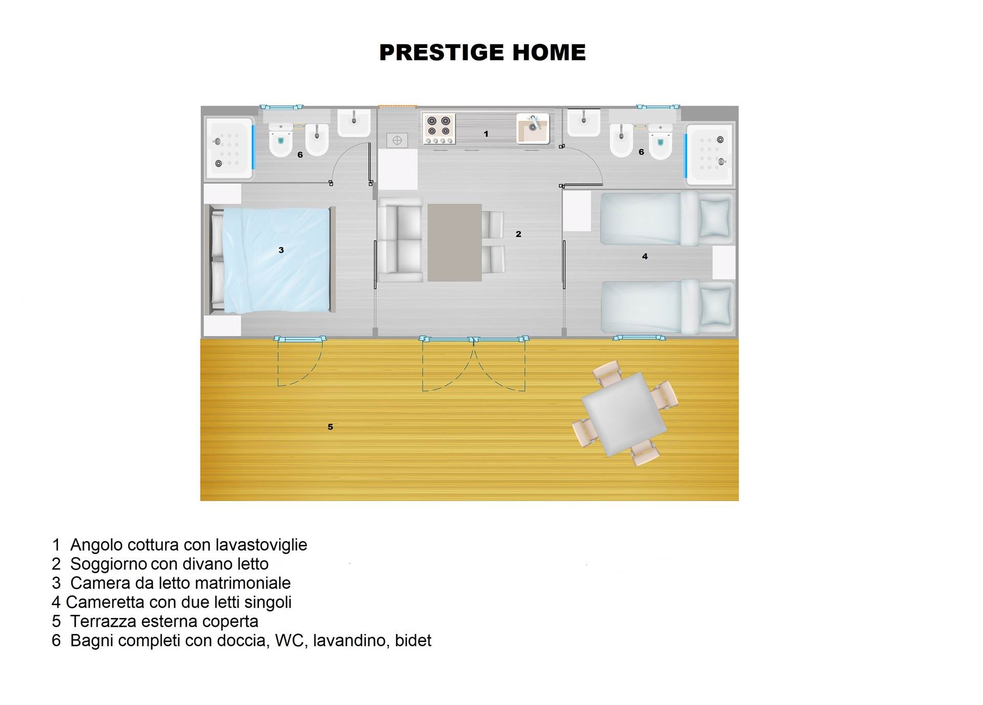 prestige home planimetria