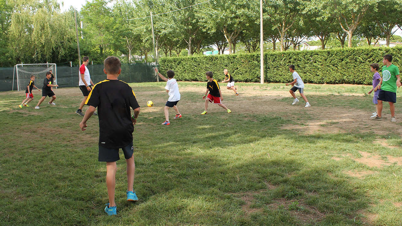 camping campetto da calcio