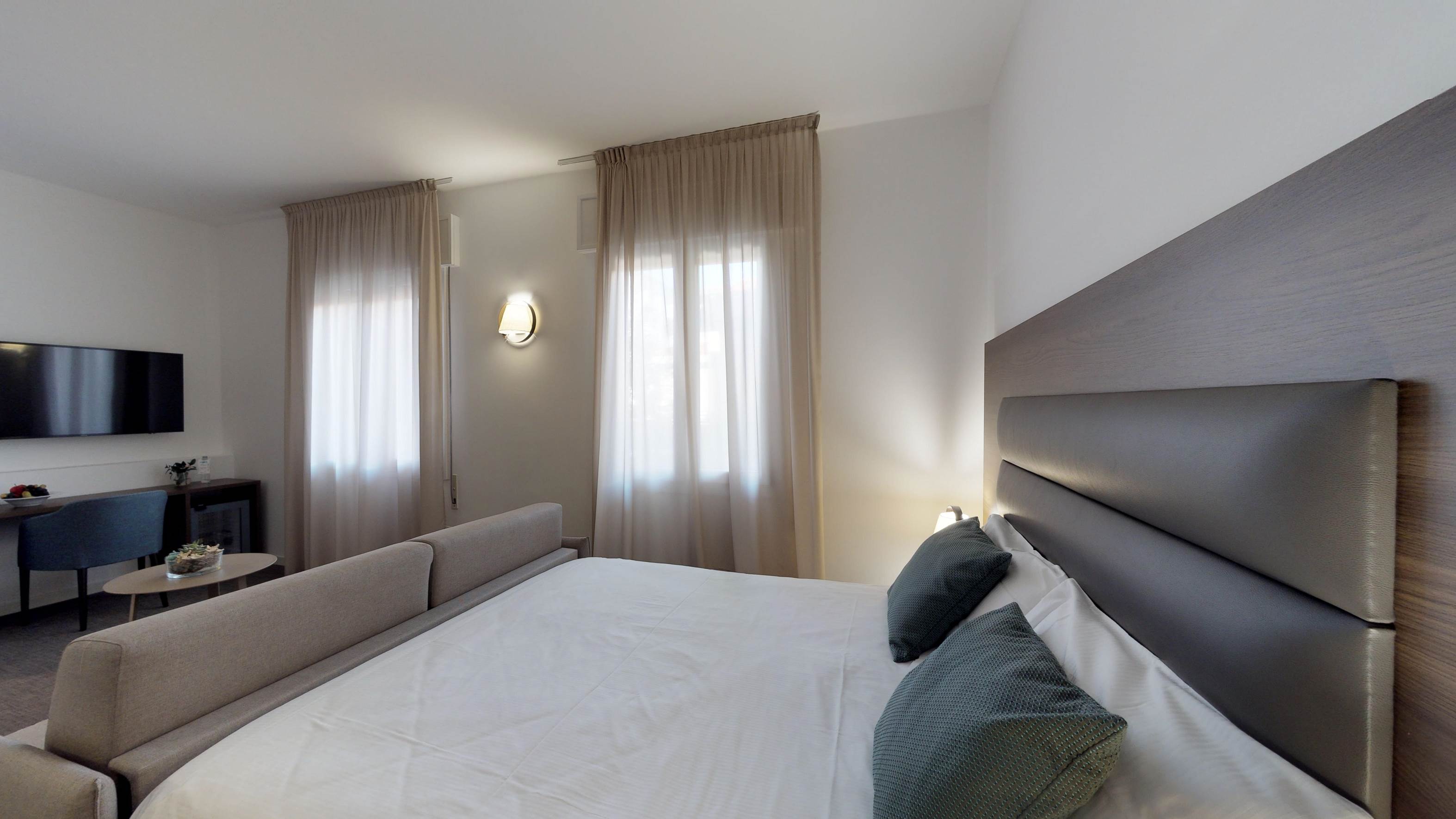 junior suite dettaglio letto